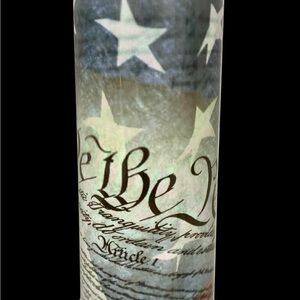 We the people skinny tumbler-custom made